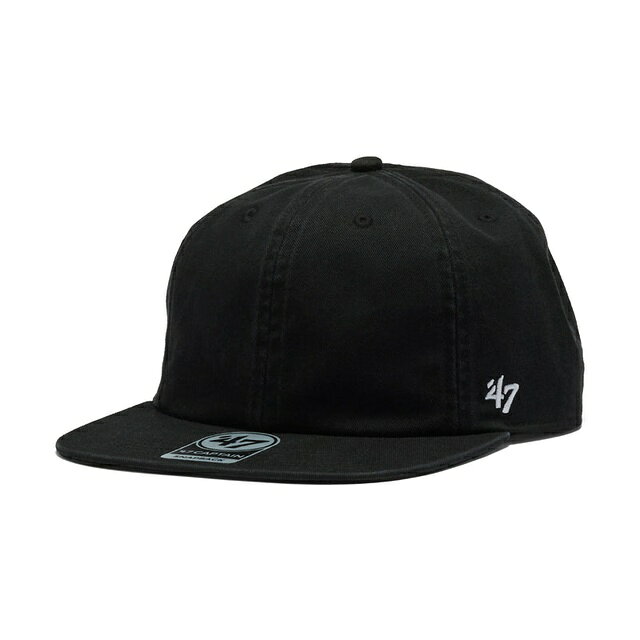 47BRAND 47 CAPTAIN RL BLANK BLACK キャプテン ブラック 黒 47ブランド MLB ハット キャップ 帽子 メンズ 男性 レディース 女性 ワンサイズ フリーサイズ ヨンナナ 国内正規品 国内正規 47A-CAPRLCLSC-CTGW-BLK