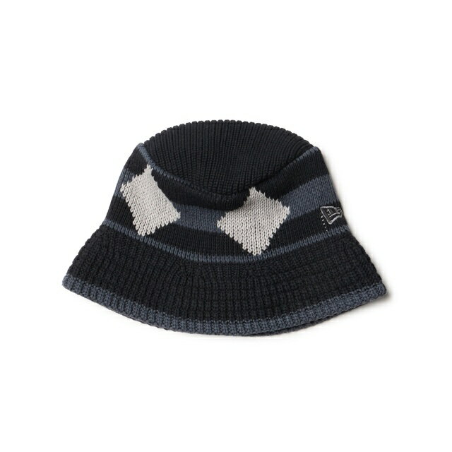Rakuten - [即納]NEWERA ニューエラ ニットバケット ダイヤモンド ブラック/グラファイト メンズ 男性 レディース 女性 ハット 送料無料 NEW ERA 国内正規品 正規取扱店