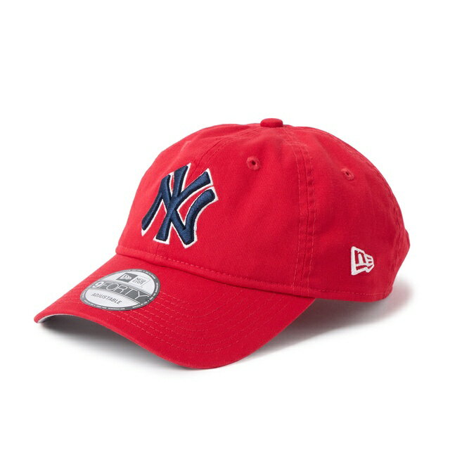 [即納]NEWERA ニューエラ 9FORTY MLB アンストラクチャード Unstructured ニューヨーク・ヤンキース スカーレット メンズ 男性 レディース 女性 帽子 CAP キャップ ハット 小物 アクセサリー 送料無料 NEW ERA 国内正規品 正規取扱店