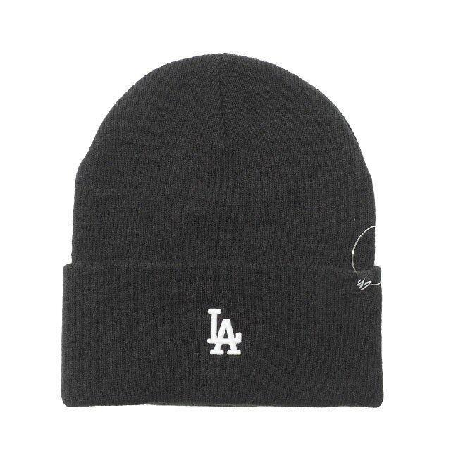 Rakuten - [即納]47BRAND ロサンゼルス・ドジャース 47 BASE RUNNER CUFF KNIT 47 CUFF KNIT カフニット ブラック 黒 47ブランド MLB ハット キャップ 帽子 メンズ 男性 レディース 女性 ワンサイズ フリーサイズ ヨンナナ 国内正規品 国内正規販売店 47A B-BRNCK12ACE-BK