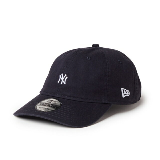 Rakuten - NEWERA ニューエラ 9TWENTY ウォッシュドコットン Mini Logo ニューヨーク・ヤンキース ネイビー/ホワイト　CAP 調節可能 メンズ　プレゼント ギフト 贈り物