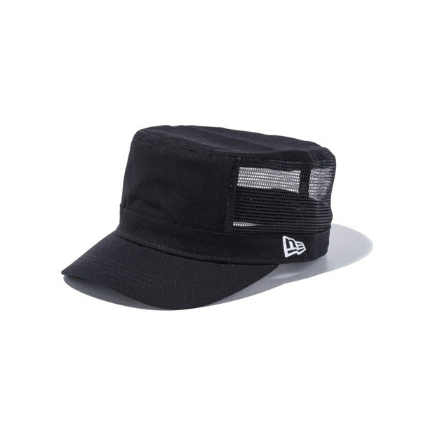 NEWERA ニューエラ WM-01 メッシュ ベーシック ダックコットン ブラック × ホワイト メンズ 男性 レディース 女性 ワークキャップ 帽子 ハット 小物 アクセサリー 送料無料 NEW ERA 国内正規品 正規取扱店