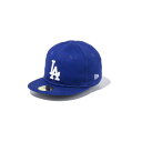 キッズモデル NEWERA ニューエラ My 1st 59FIFTY ロサンゼルス・ドジャース ダークロイヤル × ホワイト 男の子 ボーイズ 女の子 ガールズ...