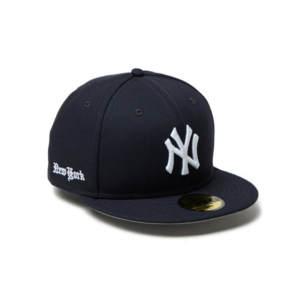 [即納]NEWERA ニューエラ 59FIFTY MLB Old English ニューヨーク・ヤンキース ネイビー メンズ 男性 レディース 女性 帽子 ハット 小物 アクセサリー 送料無料 NEW ERA 国内正規品 正規取扱店