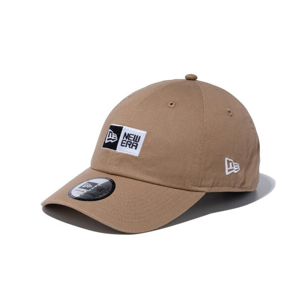 楽天SOLT AND PEPPERNEWERA ニューエラ カジュアルクラシック ボックスロゴ カーキ × ホワイト メンズ 男性 レディース 女性 帽子 ハット 小物 アクセサリー 送料無料 NEW ERA 国内正規品 正規取扱店