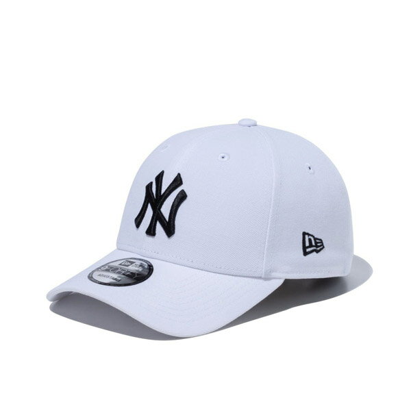 NEWERA ニューエラ 9FORTY ニューヨーク・ヤンキース ホワイト × ブラック メンズ 男性 レディース 女性 帽子 CAP キャップ ハット 小物 アクセサリー 送料無料 NEW ERA 国内正規品 正規取扱店