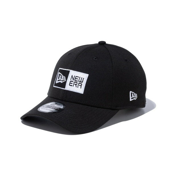 Rakuten - NEWERA ニューエラ 39THIRTY ボックスロゴ ブラック × ホワイト メンズ レディース 帽子 CAP キャップ ハット 小物 アクセサリー 送料無料 NEW ERA 国内正規品 正規取扱店