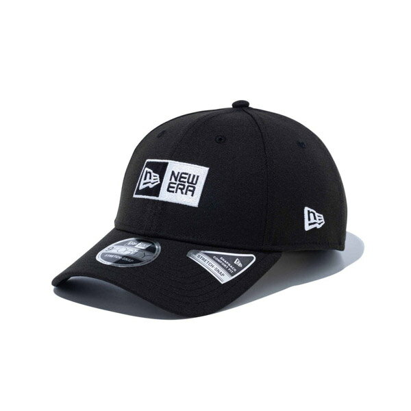 Rakuten - NEWERA ニューエラ 9FORTY ストレッチスナップ ボックスロゴ ブラック × ホワイト メンズ 男性 レディース 女性 帽子 CAP キャップ ハット 小物 アクセサリー 送料無料 NEW ERA 国内正規品 正規取扱店