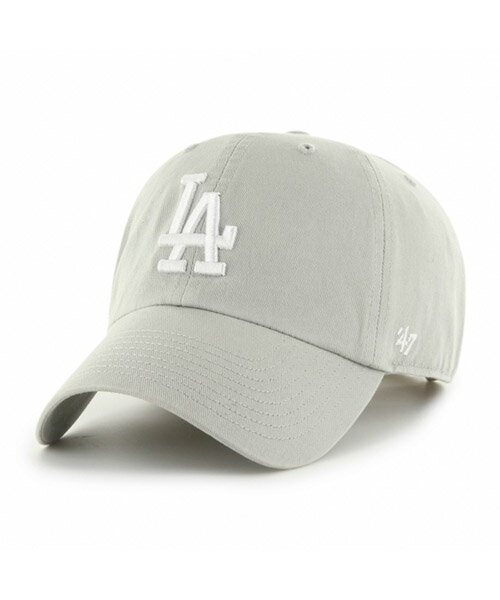 47BRAND ロサンゼルス・ドジャース 47 CLEAN UP DODGERS GREY 47 CLEAN UP クリーンナップ グレー 灰 47ブランド MLB ハット キャップ 帽子 メンズ 男性 レディース 女性 ワンサイズ フリーサイズ ヨンナナ 国内正規品 国内正規販売店 47A B-RGW12GWS-GYD