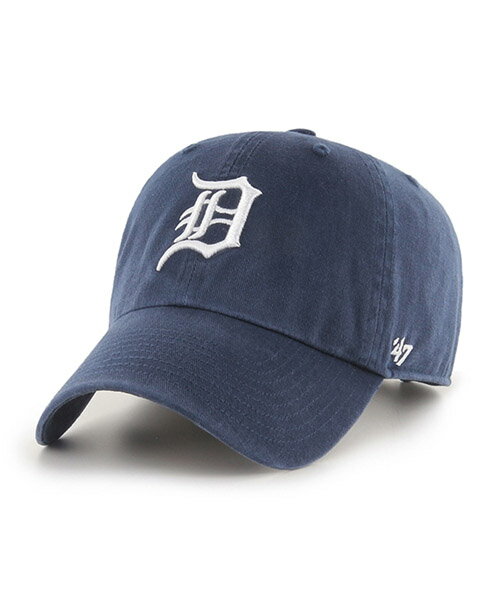 47BRAND デトロイト・タイガース 47 CLEAN UP TIGERS NAVY 47 CLEAN UP クリーンナップ ネイビー 紺 47ブランド MLB ハット キャップ 帽子 メンズ 男性 レディース 女性 ワンサイズ フリーサイズ ヨンナナ 国内正規品 国内正規販売店 47A B-RGW09GWS-NYE