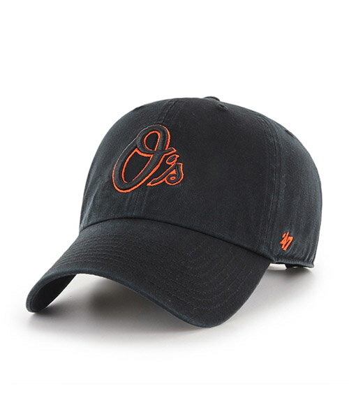 Rakuten - 47BRAND ボルチモア・オリオールズ 47 CLEAN UP ORIOLES BLACK 47 CLEAN UP クリーンナップ ブラック 黒 47ブランド MLB ハット キャップ 帽子 メンズ 男性 レディース 女性 ワンサイズ フリーサイズ ヨンナナ 国内正規品 国内正規販売店 47A B-47A B-RGW03GWSNL-BKL