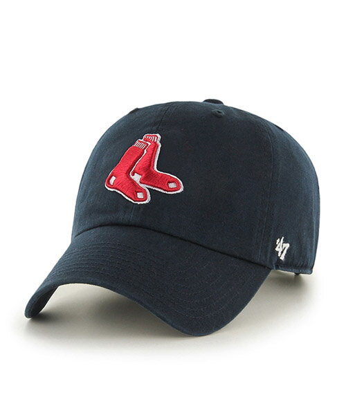 47BRAND ボストン・レッドソックス 47 CLEAN UP RED SOX NAVY 47 CLEAN UP クリーンナップ ネイビー 紺 47ブランド MLB ハット キャップ 帽子 メンズ 男性 レディース 女性 ワンサイズ フリーサイズ ヨンナナ 国内正規品 国内正規販売店 47A B-RGW02GWS-NYS