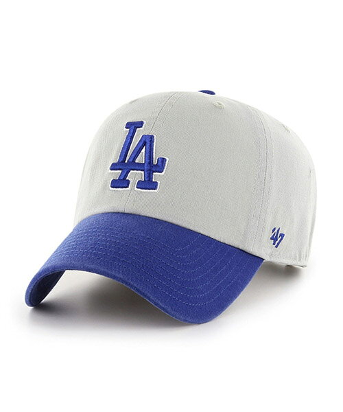Rakuten - 47BRAND ロサンゼルス・ドジャース CLEAN UP TWO-TONE PRIMARY DODGERS GREY 47 CLEAN UP クリーンナップ グレー 灰 47ブランド MLB ハット キャップ 帽子 メンズ 男性 レディース 女性 ワンサイズ フリーサイズ ヨンナナ 国内正規品 国内正規販売店 47A B-RGTTP12GWS-GY