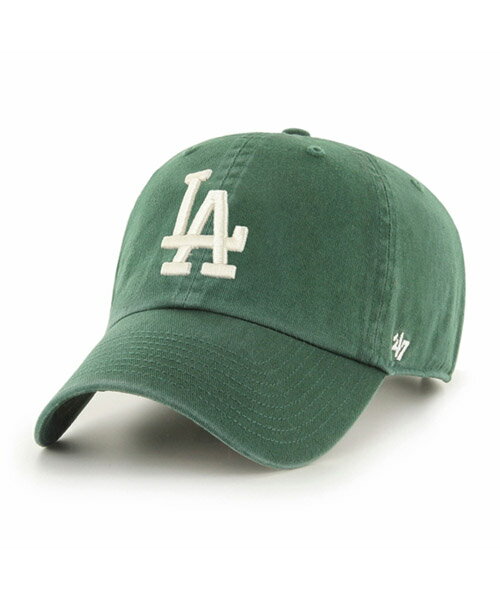 Rakuten - 47BRAND ロサンゼルス・ドジャース 47 CLEAN UP DODGERS DK GREEN 47 CLEAN UP クリーンナップ ダークグリーン 緑 47ブランド MLB ハット キャップ 帽子 メンズ 男性 レディース 女性 ワンサイズ フリーサイズ ヨンナナ 国内正規品 国内正規販売店 47A B-NLRGW12GWS-DG