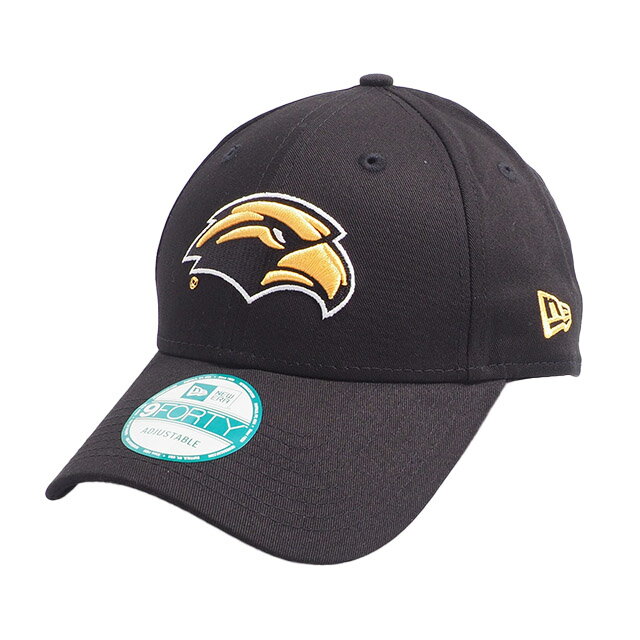 [即納] USモデル NEW ERA ニューエラ 940 BLACK ブラック 黒 THE LEAGUE SMIMIS OTC 16 サザンミシシッピ大学 ゴールデンイーグルス NCAA公式 キャップ 帽子 ハット ベースボールキャップ 野球帽 メンズ レディース ユニセックス ストリート系 おしゃれ サイズ調整可能