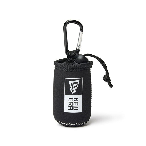 NEWERA ニューエラ ボールポーチ ボックスロゴ ブラック | ゴルフ 黒 アクセサリー 小物 男女兼用 メンズ 男性 レディース 女性 HIPHOP ヒップホップ スポーツ アウトドア NEW ERA