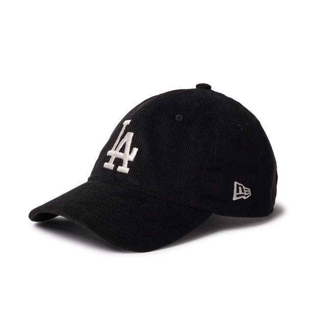 [即納]NEWERA ニューエラ 9TWENTY Micro Corduroy ロサンゼルス・ドジャース ブラック　CAP 調節可能 メンズ　プレゼント ギフト 贈り物