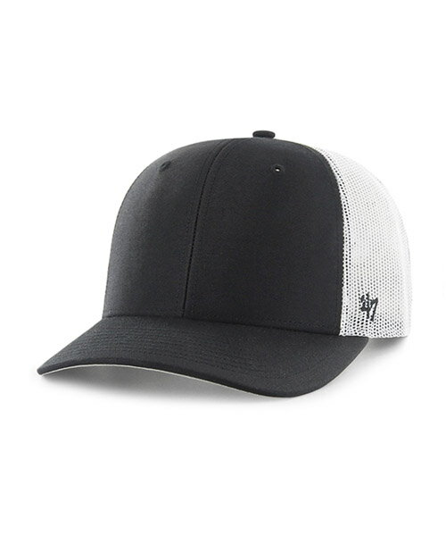 Rakuten - 47BRAND 47 TRUCKER BLANK BLACK トラッカー ブラック 黒 47ブランド MLB ハット キャップ 帽子 メンズ 男性 レディース 女性 ワンサイズ フリーサイズ ヨンナナ 国内正規品 国内正規 47A BL-TRUKR00CTP-BK