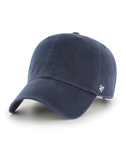 Rakuten - 47BRAND FLAT '47CLEAN UP BLANK NAVY 47 CLEAN UP クリーンナップ ネイビー 紺 47ブランド MLB ハット キャップ 帽子 メンズ 男性 レディース 女性 ワンサイズ フリーサイズ ヨンナナ 国内正規品 国内正規販売店 47A BL-GW00GWSNL-NY