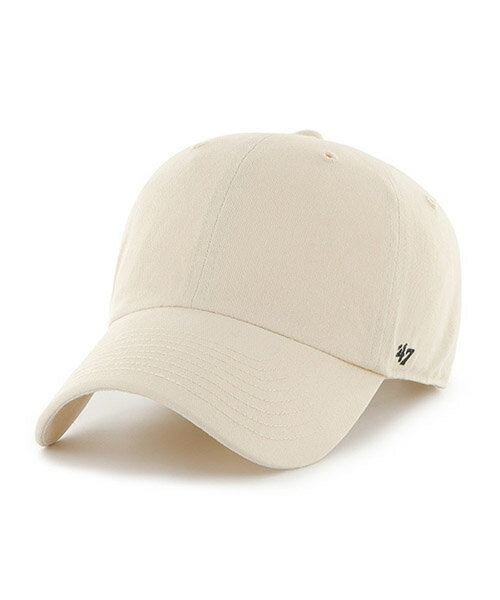 Rakuten - [即納]47BRAND FLAT '47CLEAN UP BLANK NATURAL 47 CLEAN UP クリーンナップ ナチュラル 肌色 47ブランド MLB ハット キャップ 帽子 メンズ 男性 レディース 女性 ワンサイズ フリーサイズ ヨンナナ 国内正規品 国内正規販売店 47A BL-GW00GWSNL-NTA