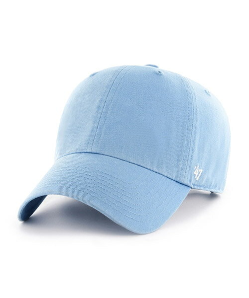 Rakuten - 47BRAND FLAT '47CLEAN UP BLANK COLUMBIA 47 CLEAN UP クリーンナップ コロンビア 青 47ブランド MLB ハット キャップ 帽子 メンズ 男性 レディース 女性 ワンサイズ フリーサイズ ヨンナナ 国内正規品 国内正規販売店 47A BL-GW00GWSNL-CO