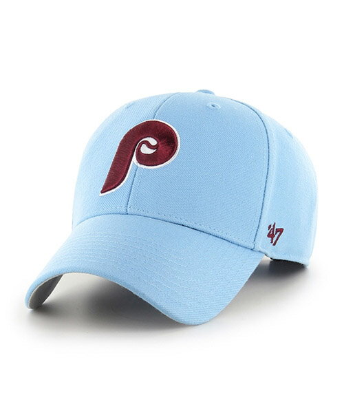 Rakuten - 47BRAND フィラデルフィア・フィリーズ 47 MVP PHILLIES CT COLUMBIA エムブイピー コロンビア 青 47ブランド MLB ハット キャップ 帽子 メンズ 男性 レディース 女性 ワンサイズ フリーサイズ ヨンナナ 国内正規品 国内正規 47A BCPTN-MVP19WBV-CO82