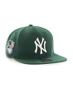 47BRAND ニューヨーク・ヤンキース SURE SHOT '47 CAPTAIN YANKEES DK GREEN キャプテン ダークグリーン 緑 47ブランド MLB ハット キャップ 帽子 メンズ 男性 レディース 女性 ワンサイズ フリーサイズ ヨンナナ 国内正規品 国内正規 47A B-SRS17WBP-DG(4)