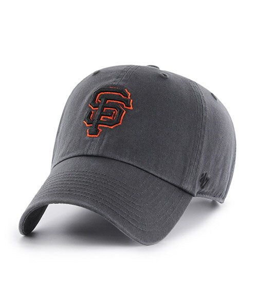 Rakuten - 47BRAND サンフランシスコ・ジャイアンツ 47 CLEAN UP GIANTS CHARCOAL 47 CLEAN UP クリーンナップ チャコール 灰 47ブランド MLB ハット キャップ 帽子 メンズ 男性 レディース 女性 ワンサイズ フリーサイズ ヨンナナ 国内正規品 国内正規販売店 47A B-RGW22GWS-CCA