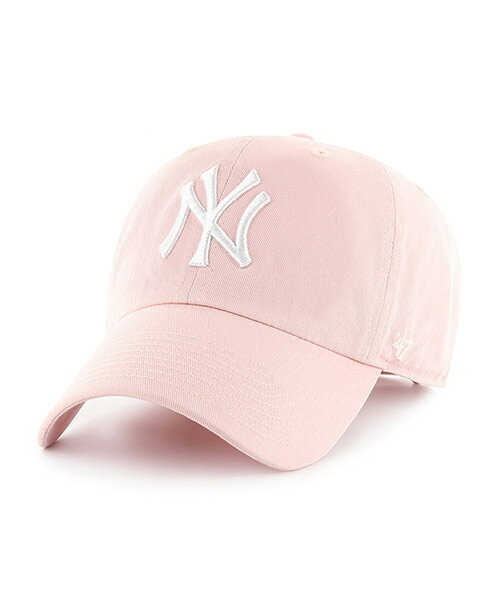 Rakuten - 47BRAND ニューヨーク・ヤンキース 47 CLEAN UP YANKEES PINK 47 CLEAN UP クリーンナップ ピンク 桃 47ブランド MLB ハット キャップ 帽子 メンズ 男性 レディース 女性 ワンサイズ フリーサイズ ヨンナナ 国内正規品 国内正規販売店 47A B-RGW17GWSNL-PK