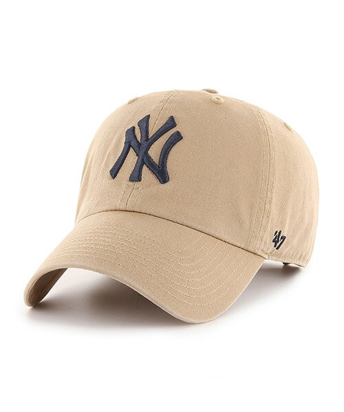 Rakuten - 47BRAND ニューヨーク・ヤンキース 47 CLEAN UP YANKEES KHAKI 47 CLEAN UP クリーンナップ カーキ 茶 47ブランド MLB ハット キャップ 帽子 メンズ 男性 レディース 女性 ワンサイズ フリーサイズ ヨンナナ 国内正規品 国内正規販売店 47A B-RGW17GWSNL-KHB