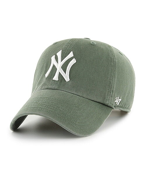 Rakuten - 47BRAND ニューヨーク・ヤンキース 47 CLEAN UP YANKEES MOSS 47 CLEAN UP クリーンナップ モス 緑 47ブランド MLB ハット キャップ 帽子 メンズ 男性 レディース 女性 ワンサイズ フリーサイズ ヨンナナ 国内正規品 国内正規販売店 47A B-RGW17GWS-MSE