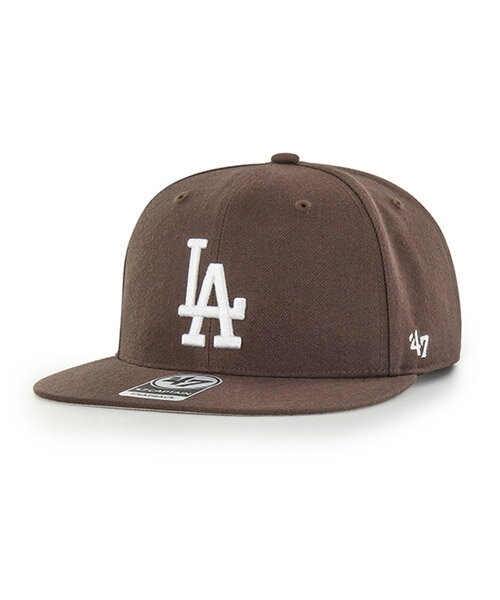 Rakuten - 47BRAND ロサンゼルス・ドジャース NO SHOT '47 CAPTAIN DODGERS BROWN キャプテン ブラウン 茶 47ブランド MLB ハット キャップ 帽子 メンズ 男性 レディース 女性 ワンサイズ フリーサイズ ヨンナナ 国内正規品 国内正規 47A B-NSHOT12WBP-BWA