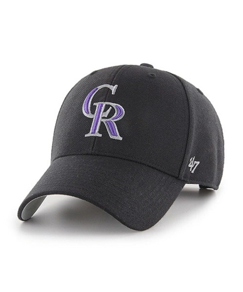 Rakuten - 47BRAND コロラド・ロッキーズ Rockies '47 MVP Black ROCKIES エムブイピー ブラック 黒 47ブランド MLB ハット キャップ 帽子 メンズ 男性 レディース 女性 ワンサイズ フリーサイズ ヨンナナ 国内正規品 国内正規 47A B-MVP27WBV-BKE
