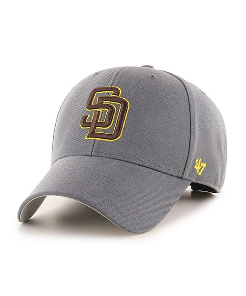 Rakuten - 47BRAND サンディエゴ・パドレス 47 MVP PADRES CHARCOAL エムブイピー チャコール 灰 47ブランド MLB ハット キャップ 帽子 メンズ 男性 レディース 女性 ワンサイズ フリーサイズ ヨンナナ 国内正規品 国内正規 47A B-MVP21WBV-CCA