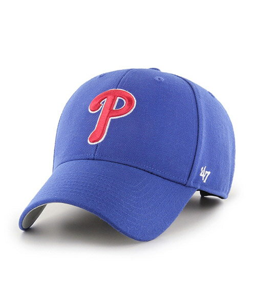 Rakuten - 47BRAND フィラデルフィア・フィリーズ Phillies '47 MVP Royal PHILLIES エムブイピー ロイヤル 青 47ブランド MLB ハット キャップ 帽子 メンズ 男性 レディース 女性 ワンサイズ フリーサイズ ヨンナナ 国内正規品 国内正規 47A B-MVP19WBV-RYB