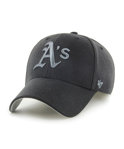 Rakuten - 47BRAND オークランド・アスレチックス 47 MVP ATHLETICS BLACK エムブイピー ブラック 黒 47ブランド MLB ハット キャップ 帽子 メンズ 男性 レディース 女性 ワンサイズ フリーサイズ ヨンナナ 国内正規品 国内正規 47A B-MVP18WBV-BKJ