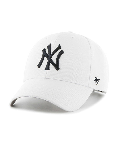 Rakuten - 47BRAND ニューヨーク・ヤンキース 47 MVP YANKEES WHITE エムブイピー ホワイト 白 47ブランド MLB ハット キャップ 帽子 メンズ 男性 レディース 女性 ワンサイズ フリーサイズ ヨンナナ 国内正規品 国内正規 47A B-MVP17WBV-WHD