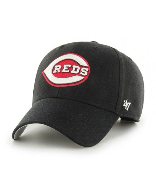 Rakuten - 47BRAND シンシナティ・レッズ Reds '47 MVP Black REDS エムブイピー ブラック 黒 47ブランド MLB ハット キャップ 帽子 メンズ 男性 レディース 女性 ワンサイズ フリーサイズ ヨンナナ 国内正規品 国内正規 47A B-MVP07WBV-BKJ
