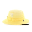 47BRAND サンディエゴ・パドレス PADRES BUXTON BUCKET HAT バケットハット メイズ 黄 47ブランド MLB ハット キャップ 帽子 メンズ 男性 レディース 女性 ワンサイズ フリーサイズ ヨンナナ 国内正規品 国内正規 47A B-BUXTN21GWF-MZ