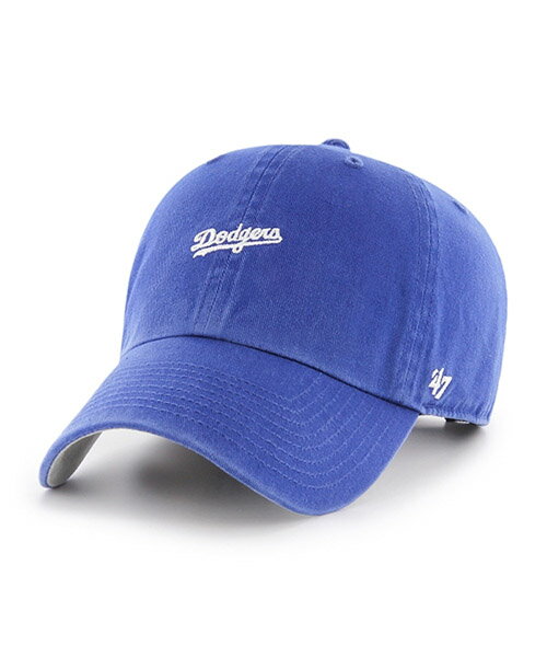 47BRAND ロサンゼルス・ドジャース BR SCRIPT '47 CLEAN UP DODGERS ROYAL 47 CLEAN UP クリーンナップ ロイヤル 青 47ブランド MLB ハット キャップ 帽子 メンズ 男性 レディース 女性 ワンサイズ フリーサイズ ヨンナナ 国内正規品 国内正規販売店 47A B-BSRNS12GWS-RY