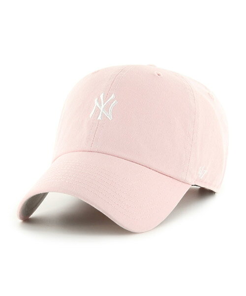 Rakuten - 47BRAND ニューヨーク・ヤンキース BR '47 CLEAN UP YANKEES PINK 47 CLEAN UP クリーンナップ ピンク 桃 47ブランド MLB ハット キャップ 帽子 メンズ 男性 レディース 女性 ワンサイズ フリーサイズ ヨンナナ 国内正規品 国内正規販売店 47A B-BSRNR17GWS-PK