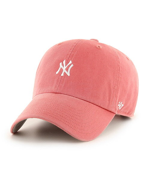 Rakuten - 47BRAND ニューヨーク・ヤンキース BR '47 CLEAN UP YANKEES ISLAND RED 47 CLEAN UP クリーンナップ アイランドレッド 赤 47ブランド MLB ハット キャップ 帽子 メンズ 男性 レディース 女性 ワンサイズ フリーサイズ ヨンナナ 国内正規品 国内正規販 47A B-BSRNR17GWS-IRA