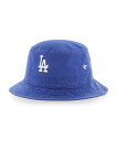 47BRAND ロサンゼルス・ドジャース Dodgers '47 BUCKET HAT Royal DODGERS バケットハット ロイヤル 青 47ブランド MLB ハット キャップ 帽子 メンズ 男性 レディース 女性 ワンサイズ フリーサイズ ヨンナナ 国内正規品 国内正規 47A B-BKT12GWF-RYA(4)
