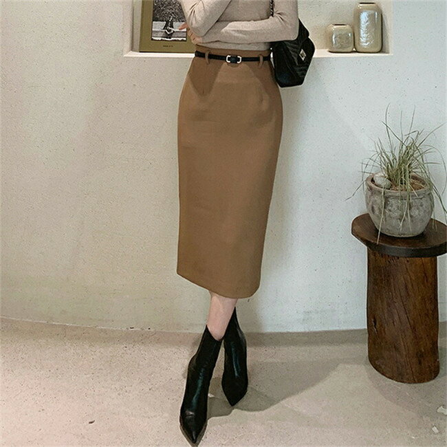 樂天商城 - 【期間限定20%OFFクーポン】スカート レディース 膝丈 台形 秋冬 コーデ 膝丈 無地 黒 オフィス 膝丈スカート ミモレスカート ラシャスカート 厚手 ハイウエスト オシャレ 通勤 ボトムス Aラインスカート 30代 40代