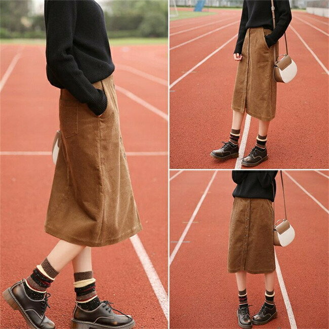 樂天商城 - 【期間限定20%OFFクーポン】スカート レディース ロング 秋冬 2色 ひざ上 膝丈スカート ペンシルスカート ショート 20代 30代 40代ママ 母 OL