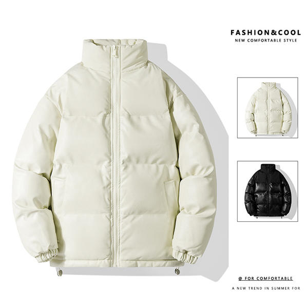 樂天商城 - ジャケット メンズ PU 防寒着 防寒 裏起毛コート ボアジャケット 冬ジャケット 保温 アウター 裏起毛 ファッション 黒 暖か あったか 大人 シンプル 無地 軽い 中綿ジャケット 軽量 防寒 秋 冬 冬服 20代30代40代50代 大きいサイズ 紳士 男性 防寒対策