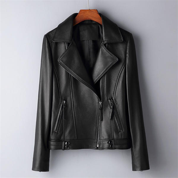 樂天商城 - 本革 ラムレザー レザージャケット レディース 本革 レザージャケット ショット丈 羊革 レザーコート ショットコート トレンチコート ライダース 防風 革コート アウター 春秋冬 結婚式 母の日 プレゼント 優雅 エレガント 30代40代50代 発表会 通学 お出かけ