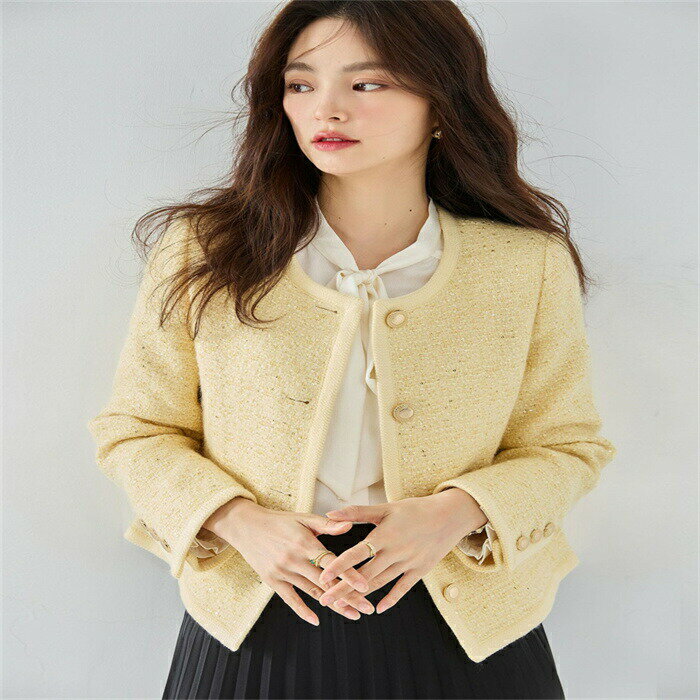 樂天商城 - チェスターコート コート レディース ショート アウター スーツ コート ジャケット ショートコート ショート丈 暖かい 羽織り かわいい 可愛い 長袖 無地 シンプル カジュアル 30代 40代 50代 レディースファッション お出かけ 女子会 忘年会 披露宴