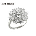 アンコキーヌ Anne Coquine ラインフラワーリング(小) 4018-0014