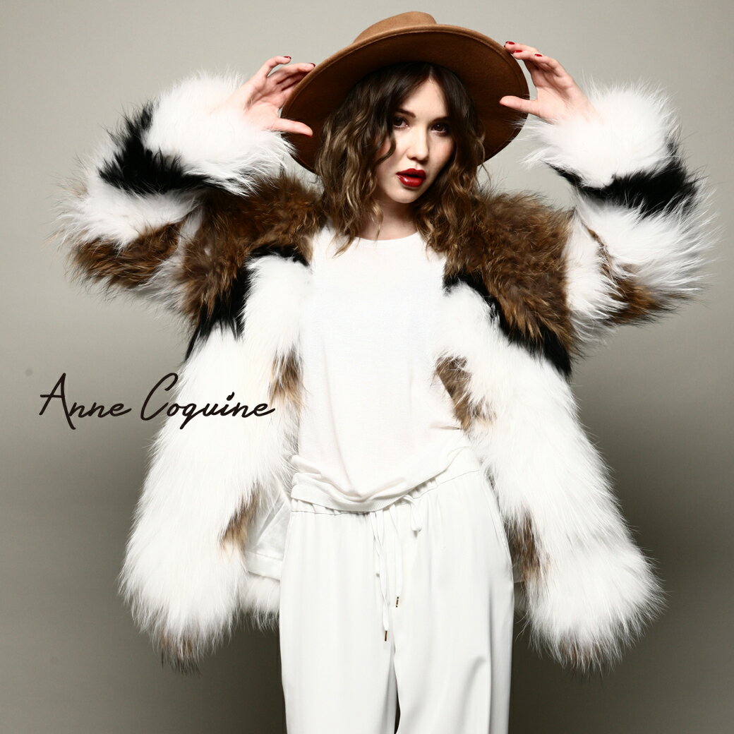 エアリーゆるふわファーコート（7005） Anne Coquine アンコキーヌ 藤島彩子 QVC TVショッピング おしゃれ キレイめ かっこいいのサムネイル